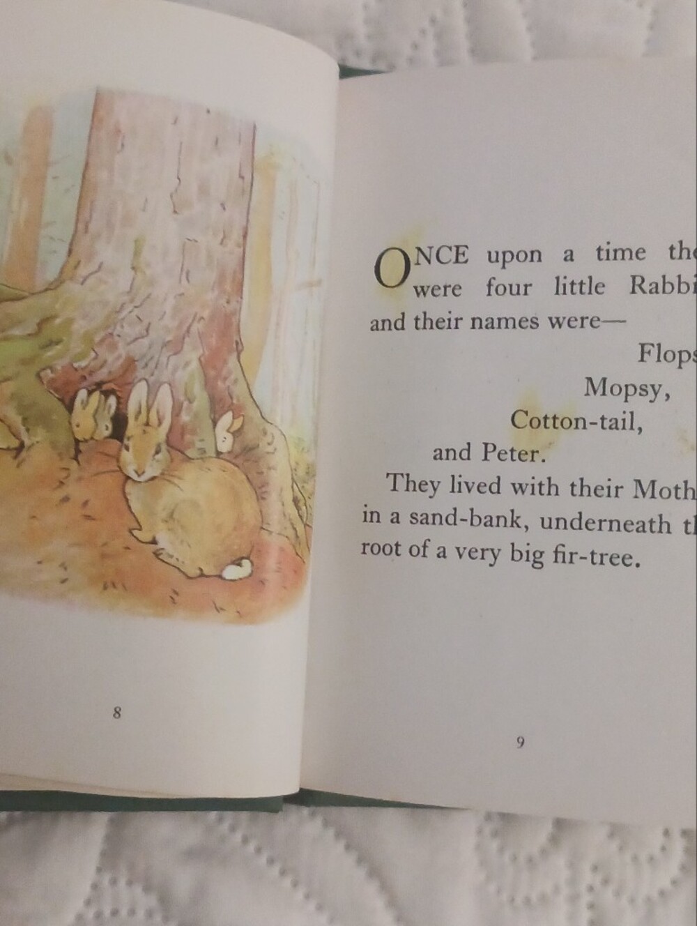 Beatrix Potter Vintage Peter Rabbit & Mrs. Tittlemouse Hardcover Books - Picture 12 of 16
